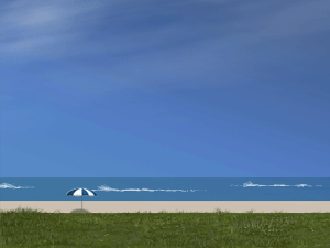 画像：波の音・・風の香り・・太陽の輝き・・千葉県片貝海岸
