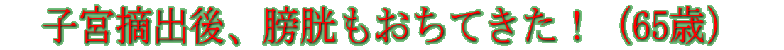 �q�{�E�o��A�N���������Ă����I�i65�΁j